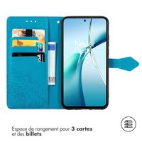 imoshion Etui de télephone Mandala Motorola Edge 60 Fusion - Turquoise