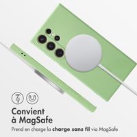 imoshion Coque Couleur avec MagSafe Samsung Galaxy S24 Ultra - Vert