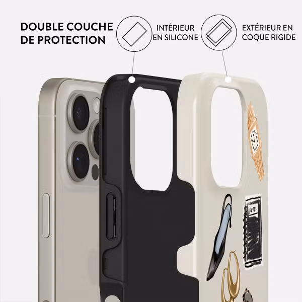 Burga Coque Tough MagSafe Apple iPhone 16 Pro - Boss Babe