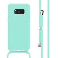 imoshion Coque en silicone avec cordon Samsung Galaxy S8 - Menthe verte