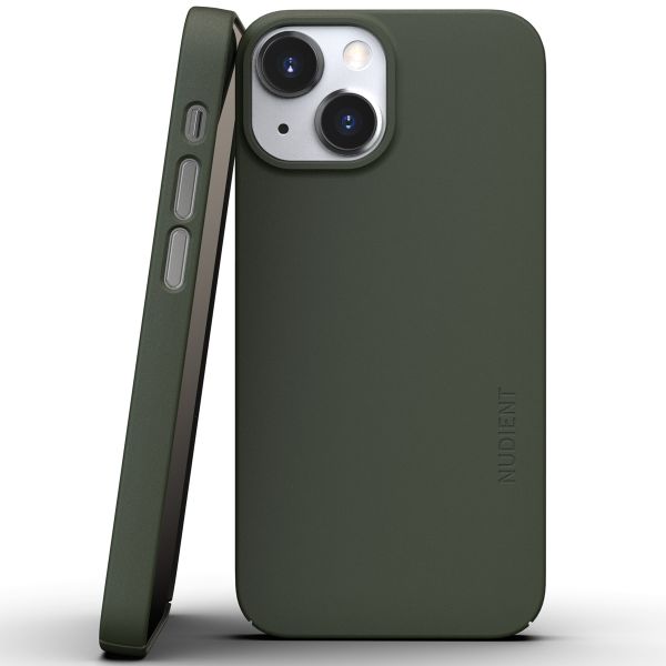 Nudient Coque Thin iPhone 13 Mini - Pine Green