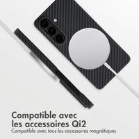 Accezz Coque Kevlar® MagSafe Samsung Galaxy S26 - Noir