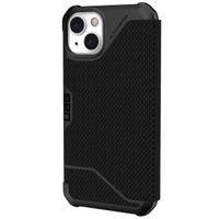 UAG Etui de téléphone portefeuille Metropolis Apple iPhone 13 - Kevlar Black