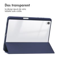 imoshion Coque tablette rigide Trifold Samsung Galaxy Tab S11 - Bleu foncé