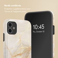 Selencia Coque arrière Vivid Tough iPhone 11 - Golden Beige Marble