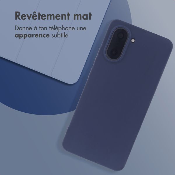 imoshion Coque Couleur OnePlus Nord CE5 - Bleu foncé