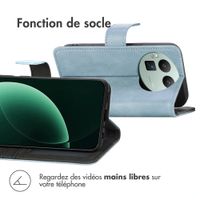 imoshion Étui de télephone portefeuille de luxe Realme GT 8 Pro - Bleu clair