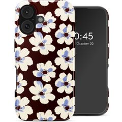 Selencia Coque arrière Vivid avec MagSafe Apple iPhone 17 - Choco Flower Pop