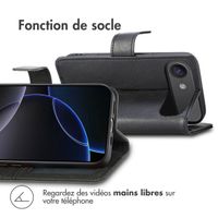 imoshion Étui de télephone portefeuille Apple iPhone Air - Noir