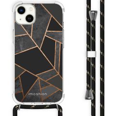 imoshion Coque Design avec cordon Apple iPhone 14 Plus - Black Graphic