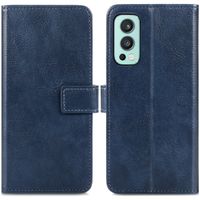 imoshion Étui de téléphone portefeuille Luxe OnePlus Nord 2 - Bleu foncé