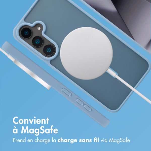 imoshion Coque Color Guard avec MagSafe Samsung Galaxy S24 Plus - Bleu clair