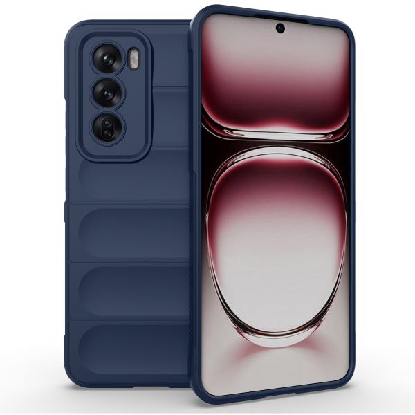 imoshion Coque arrière EasyGrip Oppo Reno 12 - Bleu foncé