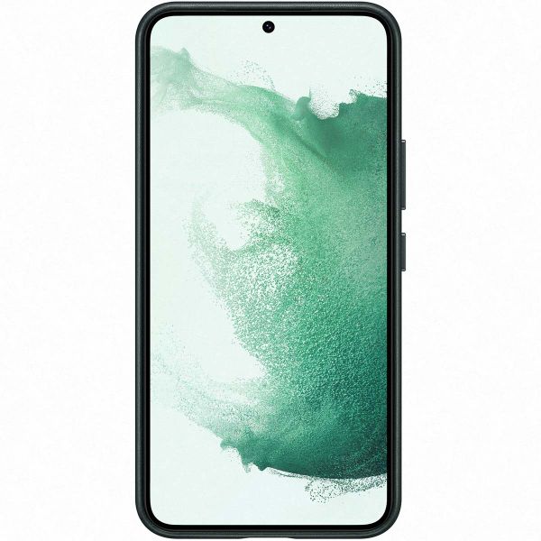 Samsung Original Coque en cuir Galaxy S22 - Vert