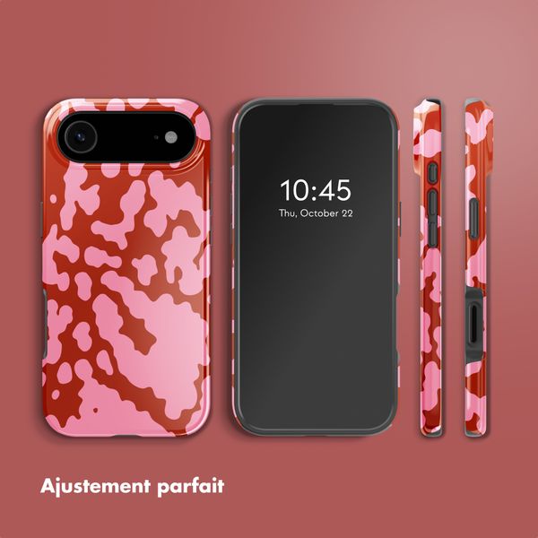 Selencia Coque arrière Vivid avec MagSafe Apple iPhone Air - Moo’d Blush Pink