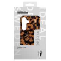 iDeal of Sweden Coque Clear MagSafe Samsung Galaxy S25 - Tortoise