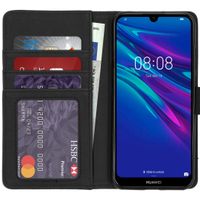 imoshion Étui de téléphone portefeuille Luxe Huawei Y6 (2019) - Bleu