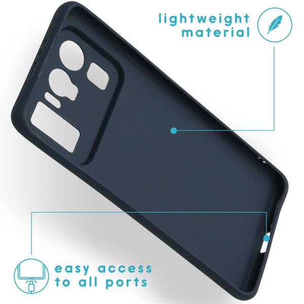 imoshion Coque Couleur Xiaomi Mi 11 Ultra - Bleu foncé