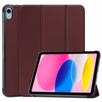 imoshion Coque tablette Trifold Apple iPad 11 (2025) 11 pouces A16 / iPad 10 (2022) 10.9 pouces - Bordeaux