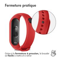 imoshion Bracelet sport en silicone Xiaomi Mi Band 7 - Rouge