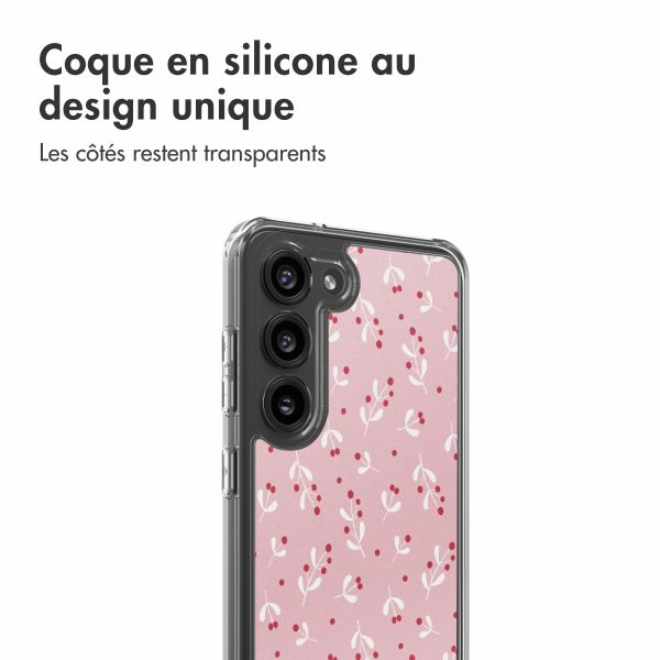 imoshion Coque Design Samsung Galaxy S23 - Berries Blush