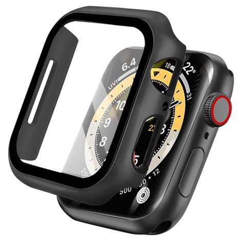 imoshion Coque rigide à couverture complète Apple Watch Series 7 / 8 / 9 - 41 mm - Noir