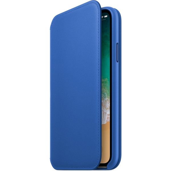 Apple Étui de téléphone Leather Folio iPhone X / Xs