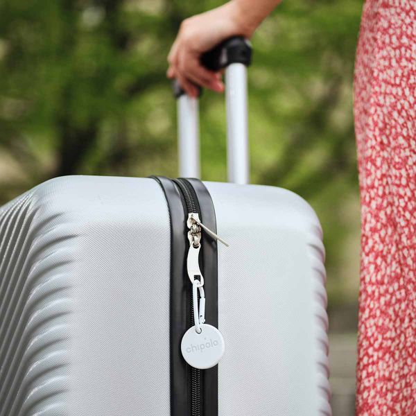 Chipolo Point Bundle - Traceur Bluetooth pour Android - 1x tag & 1x carte - Blanc