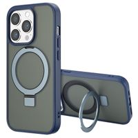 Accezz Coque Ring Stand avec MagSafe Apple iPhone 14 Pro Max - Bleu