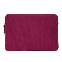 Selencia Pochette ordinateur Corduroy 13-14 pouces - Dark Rose
