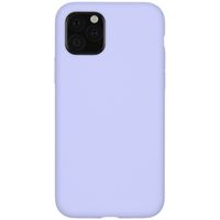 Accezz Coque Liquid Silicone Apple iPhone 11 Pro - Violet