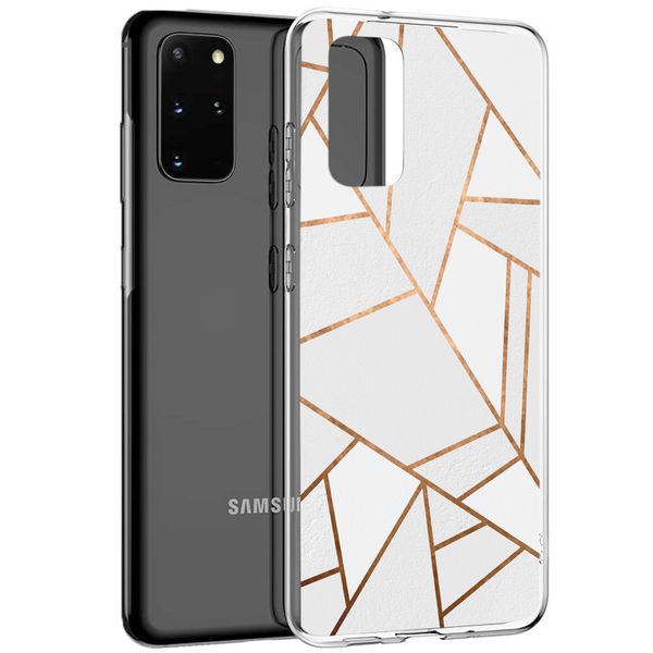 imoshion Coque Design Samsung Galaxy S20 Plus - White Graphic