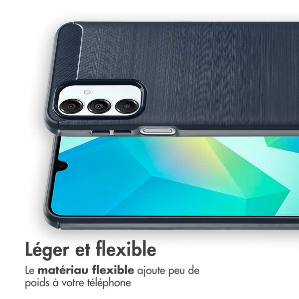 imoshion Coque Brushed Samsung Galaxy A16 - Bleu foncé