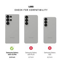 UAG Coque arrière Plyo Pro Samsung Galaxy S25 Ultra - Black Clear Ombre