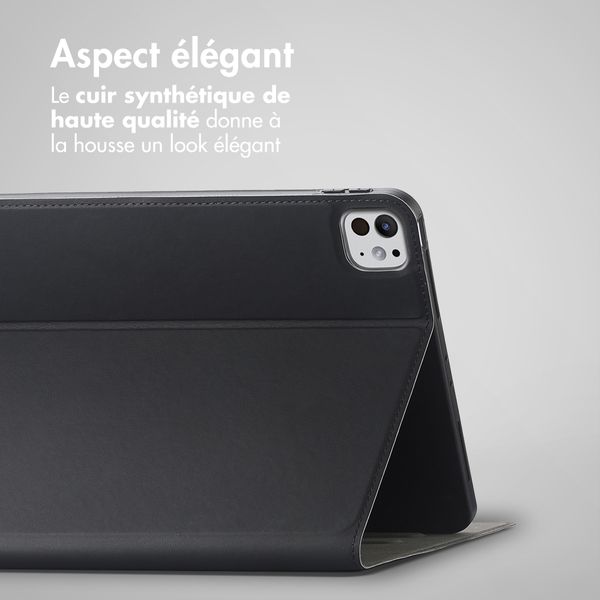 Accezz Coque tablette Classic Apple iPad Pro 13 (2025) M5 / (2024) M4 - Noir
