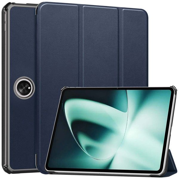 imoshion Coque tablette Trifold OnePlus Pad - Bleu foncé