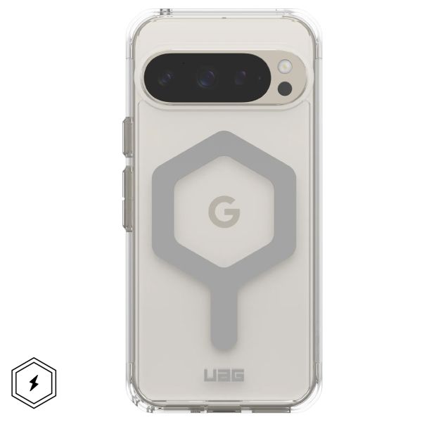 UAG Coque arrière Plyo Pro Google Pixel 9 / 9 Pro - Ice / Silver