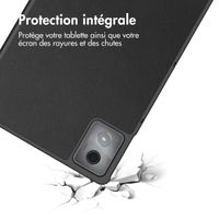 imoshion Coque tablette Trifold Lenovo Tab K11 Plus - Noir