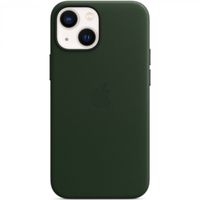 Apple Coque Leather MagSafe iPhone 13 Mini - Sequoia Green