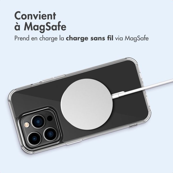 imoshion Coque arrière de protection avec MagSafe Apple iPhone 12 Pro Max - Transparent