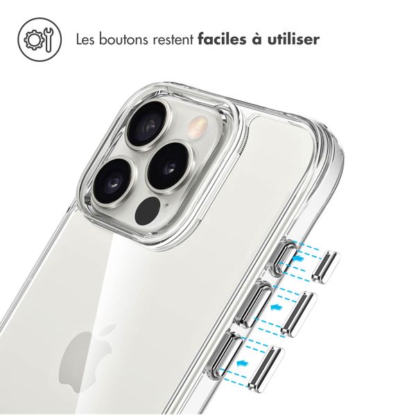 imoshion Coque Rugged Air iPhone 16 Pro Max - Transparent