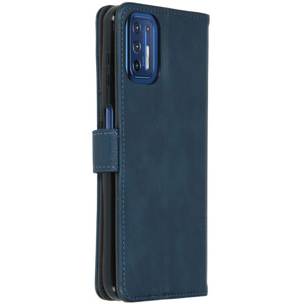 imoshion Étui de télephone portefeuille Motorola Moto G9 Plus - Bleu foncé