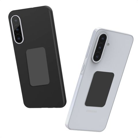 imoshion Lot de 2 plaques métalliques pour support magnétique - Noir