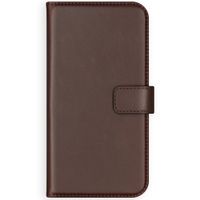Selencia Étui portefeuille en cuir véritable Apple iPhone 11 - Marron