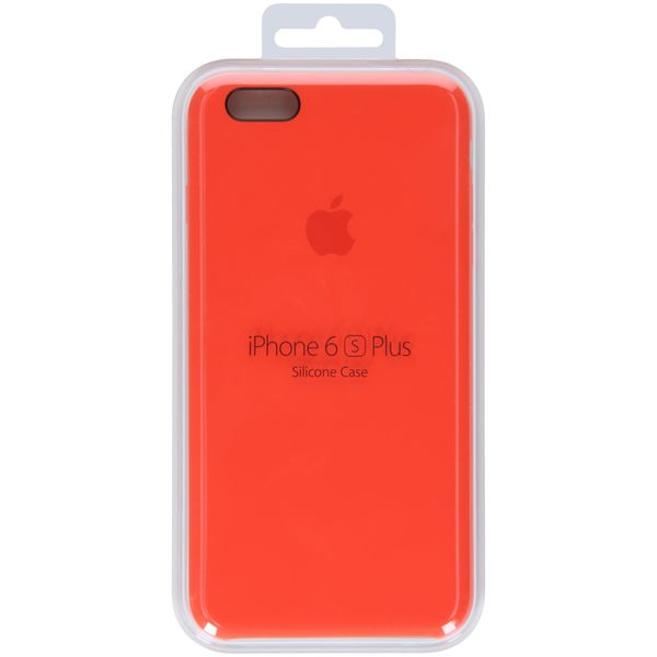 Apple Coque en silicone Apple iPhone 6(s) Plus - Orange