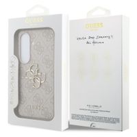Guess Coque 4G Metal Logo Backcover Samsung Galaxy S26 Plus - Rose