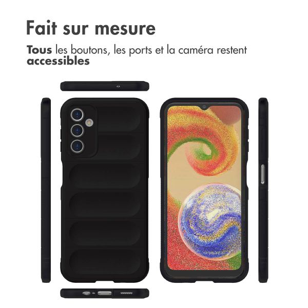 imoshion Coque arrière EasyGrip Samsung Galaxy A14 (5G/4G) - Noir