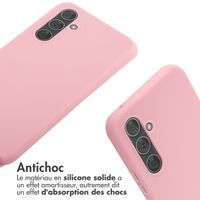 imoshion Coque en silicone avec cordon Samsung Galaxy A54 (5G) - Rose