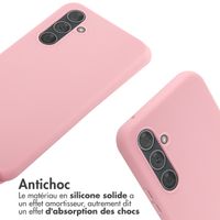 imoshion ﻿Coque en silicone avec cordon Samsung Galaxy A54 (5G) - Rose