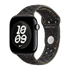 Apple Bracelet Nike Sport Apple Watch Series 1 - 9 / SE (38/40/41 mm) - Taille M/L - Midnight Black
